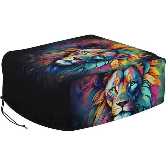 Lion Wolf RV Air Conditioner Cover for Most RV Camper Air Conditioner, Lightweight Outdoor Air Conditioner Cushion for Winter, Easy to Install