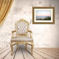thumbnail image 3 of Mansfield, Kathy 18x13 Gold Ornate Wood Framed with Double Matting Museum Art Print Titled - Palm Walkway At Dusk, 3 of 4
