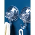 thumbnail image 5 of Clear Plastic Suction Cup Hook Clear Plastic Suction Cup Wall Hooks Suction Cup Hooks Holder for Shower Loofah Sponge Window Glass Wall Christmas Wreath, 5 of 5