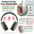 thumbnail image 2 of Protective Cover for AirPods Max Vintage Highland Cow =2 Headphones Aesthetic Print Snap On Cases, 2 of 5