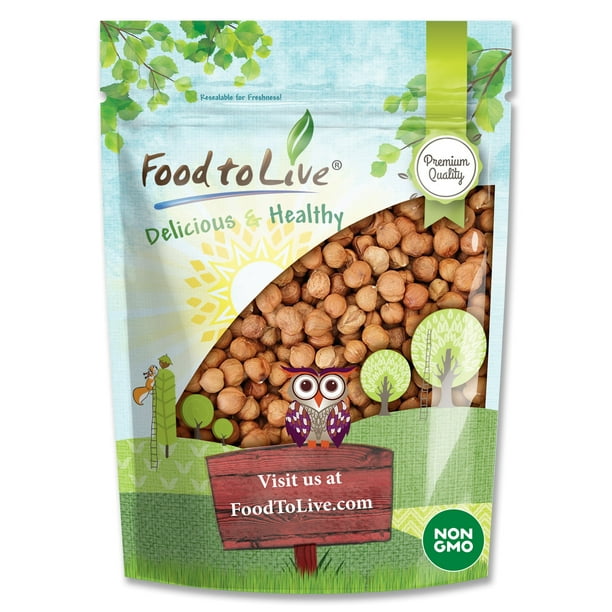 Raw Hazelnuts, 1 Pound — Kosher, Vegan — by Food to Live
