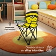 thumbnail image 4 of Silla Plegable Reforzada Para Camping Con Funda De Transporte Y Diseño Infantil De Abeja, 4 of 6