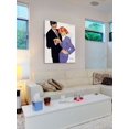 thumbnail image 3 of Marmont Hill "I Love You, Mama Girl" by Joe de Mers Painting Print on Canvas, 3 of 7