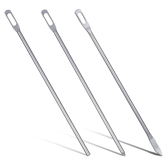 3 Pcs Drawstring Threaders, Quick & Easy Draw String Threader Puller Tool Simple Needle Threader Drawstring Replacement Tool for Jacket Pants Coats Sweaters (3 Styles)