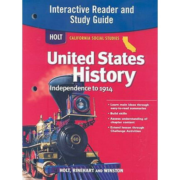 Pre-Owned United States History Independence to 1914: Holt California Social Studies (Paperback) 0030418526 9780030418525