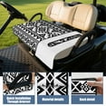 thumbnail image 4 of Universal Fit 51" x 31" Golf Cart Front Seat Cover, Soft Microfiber Towel for EZGO RXV, Club Car DS & Precedent, Yamaha, 4 of 8