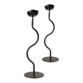thumbnail image 3 of 2 candelabros de metal para decoración de mesa, regalo de cumpleaños, candelabro para chimenea, cena de Navidad y Acción de Gracias, 3 of 8