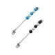 thumbnail image 1 of 2 piezas de tablero de actividades con cuentas para contar, habilidades básicas, accesorios de bricolaje, educación temprana Azul negro, 1 of 9