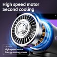 thumbnail image 4 of Necvior 3600mAh Handheld Fan Travel Fan Quiet Fan with 100 Adjustable Speed ABS Texture, 4 of 21