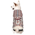 thumbnail image 1 of Fotbe Fashion Tatreez1 Sudadera con Estampado para Perros Pequeños – Suéter con Capucha para Mascotas, Tela Suave de Forro Polar con Bolsillo-Medium, 1 of 7