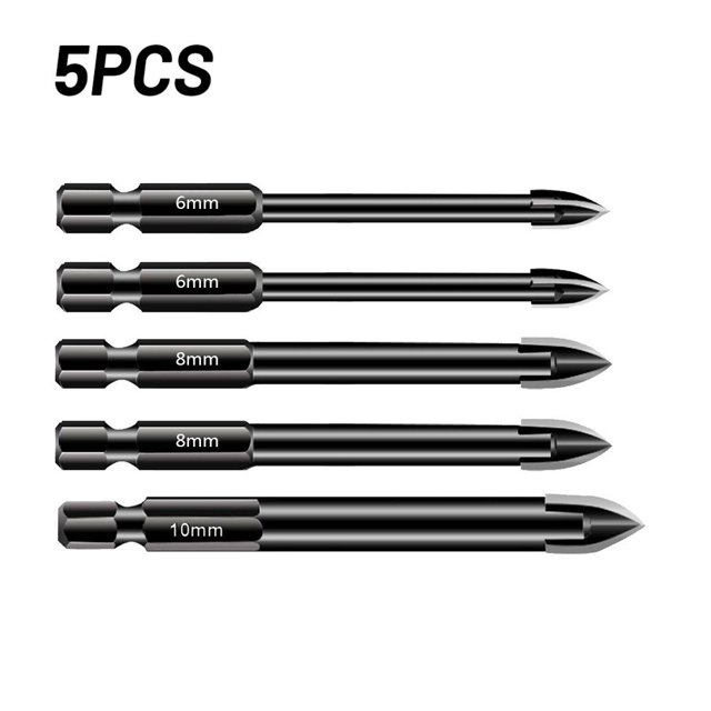 Multifunctional Triangle Drill Bit Glass Ceramic Vitrified Brick Full Tile Wall