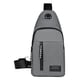thumbnail image 2 of Bolso pequeño de pecho, bolso de hombro, bolso de viaje impermeable para hombres, mujeres y niños con Gris, 2 of 7