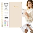thumbnail image 2 of XIANXIAN Academic Planner 2026-2027, 18 Months Weekly and Monthly Hardcover Planner, July 2026 - December 2027, 8.5" x 11" A4 Large Daily Calendar Planner Book with Tabs, Wirebound, 2 of 9