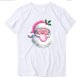 thumbnail image 2 of Puntoco Blusas estampadas de moda para mujer, blusas de manga corta, camisetas de cuello redondo, 2 of 3