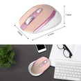 thumbnail image 6 of Wireless Mouse, 2.4G Wireless Ergonomic Optical Mouse, Cimetech Slim Silent Mouse with USB Receiver and 3 Adjustable DPI Cordless Computer Mouse for Laptop, Desktop, MacBook ,PC and Home Office-Pink, 6 of 12