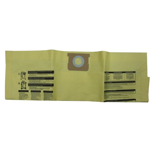 Vacmaster 56 Gallon High Efficiency Dust Bag, 3 Pack, VHBS Walmart