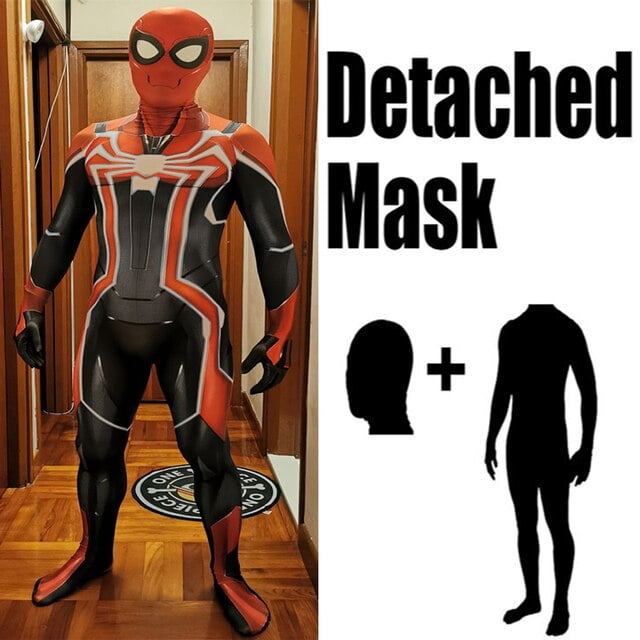 Traje de PS4 para adultos y niños, traje de superhéroe para Halloween, Spiderman, Zentai, Cosplay, Mono para hombre y niño Fivean unisex
