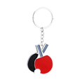 thumbnail image 2 of Llavero con raqueta de pong jinwen colgante de metal para bolsos dijes para amantes del deporte, 2 of 8