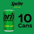 thumbnail image 6 of Sprite Diet Zero Sugar Lemon Lime Mini Soda Pop Soft Drink, 7.5 fl oz, 10 Pack Cans, 6 of 17