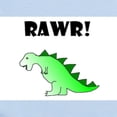 thumbnail image 2 of CafePress - RAWR! Infant Bodysuit - Baby Light Bodysuit, Size Newborn - 24 Months, 2 of 4