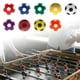 thumbnail image 2 of 9 piezas de pelotas de futbolín, pelotas de fútbol de mesa multicolores para el hogar, sala de recreación, club, fiesta, accesorios de juguete para deportes de dedos, 2 of 4