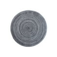thumbnail image 7 of MAE 6pcs Nordic Style Cotton Yarn Dinner Placemat Round Ramie Woven Cup Mat Heat Insulation Plate Mat Anti-scald Non-Slip Coaster Cup Mat, 7 of 7