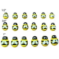 thumbnail image 5 of Bumble Bee Wood Flatback Scrapbook Craft Sprng Easter Ornament Crafts Sponge Sticker (1" - 100 pcs), 5 of 6