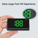 thumbnail image 4 of Advancent Universal HUD GPS Head Up Display velocímetro HUD Head Up Display medidor de velocidad velocidad Digital del coche Paneles de instrumentos para automóviles, 4 of 6
