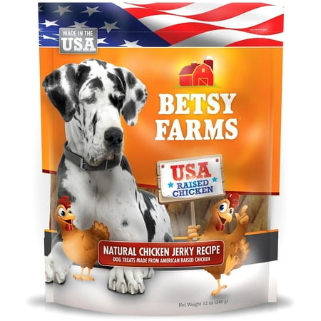 UPC: 0818145010996 | Natural Chicken Jerky Fillets Dog Treats – 12 oz (340 Grams) by Betsy Farms