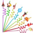 thumbnail image 1 of TMGIDRI para fiesta de Navidad con 24 pajitas para niños, 1 of 6