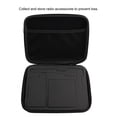 thumbnail image 3 of Bolsas Para Walkie Talkie, Portátil, Negro, Prevención De Daños, Estructura Integrada, Estuche Ergonómico Para Walkie Talkie, ABS Para Viajar, 3 of 7