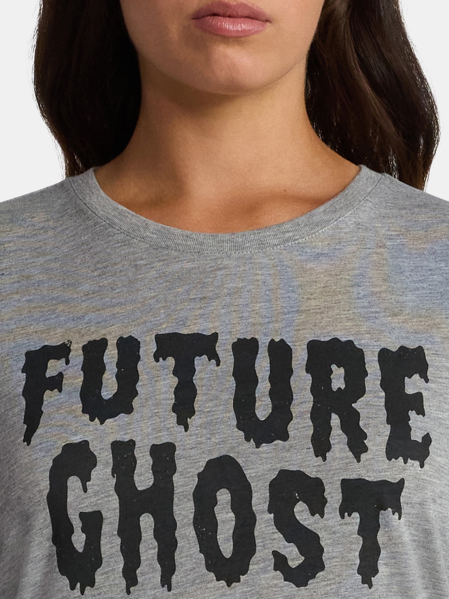 Halloween Women's Future Ghost Graphic Tee from Way to Celebrate, Sizes S-XXXL