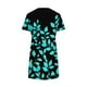 thumbnail image 4 of Vestidos de Verano de Mujer Cuello Redondo Manga Corta Impreso, Ligero Y Cómodo Vestidos Casuales para Mujeres, 4 of 8