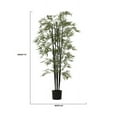 thumbnail image 3 of Vintage Home Artificial Faux 72" Tall Bamboo Tree With Eco Planter, 3 of 5