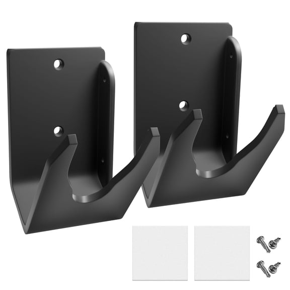 (2pcs) Barcode Scanner Holder Stand Mounting Bracket For Desk Or Wall Ideal for Motorola Barcode Scanner Holder LS2208 DS3608 1300G with Screws & Adhesive Tape