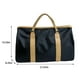thumbnail image 3 of Bolsa de viaje plegable grande para camping y senderismo con compartimento para zapatos, bolsa divisoria para gimnasio, bolsa de fin de semana, maletín con ruedas y bolso de hombro resistente a desgar, 3 of 8