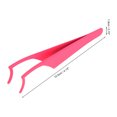 thumbnail image 2 of Ofertas Únicas 1 Pc Rizador de Pestañas Portátil para Baño Rojo Rosa Acero Inoxidable, 2 of 5