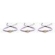 thumbnail image 5 of Qarigey 1 Juego de pulseras trenzadas hechas a mano, cómoda de concha, ambiente exótico, chicas adolescentes, accesorio de moda para el Type4 NO4, 5 of 6
