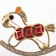 thumbnail image 3 of unbranded De Caballo Dorado Con Y Detalles De Para Y Accesorios, 3 of 6