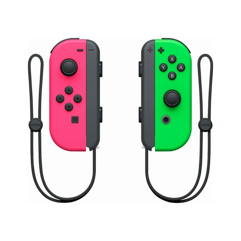 Nintendo Switch Neon Green Joy-Con (L) and Neon Pink Joy-Con (R