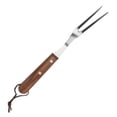 thumbnail image 1 of JJKBVCLO Outdoor Barbecue Tools Barbecue Splitting Forks With Wooden Handle Barbecue Forks Stainless Steel Barbecue Forks BBQ Barbecue Forks Barbecue Forks, 1 of 1