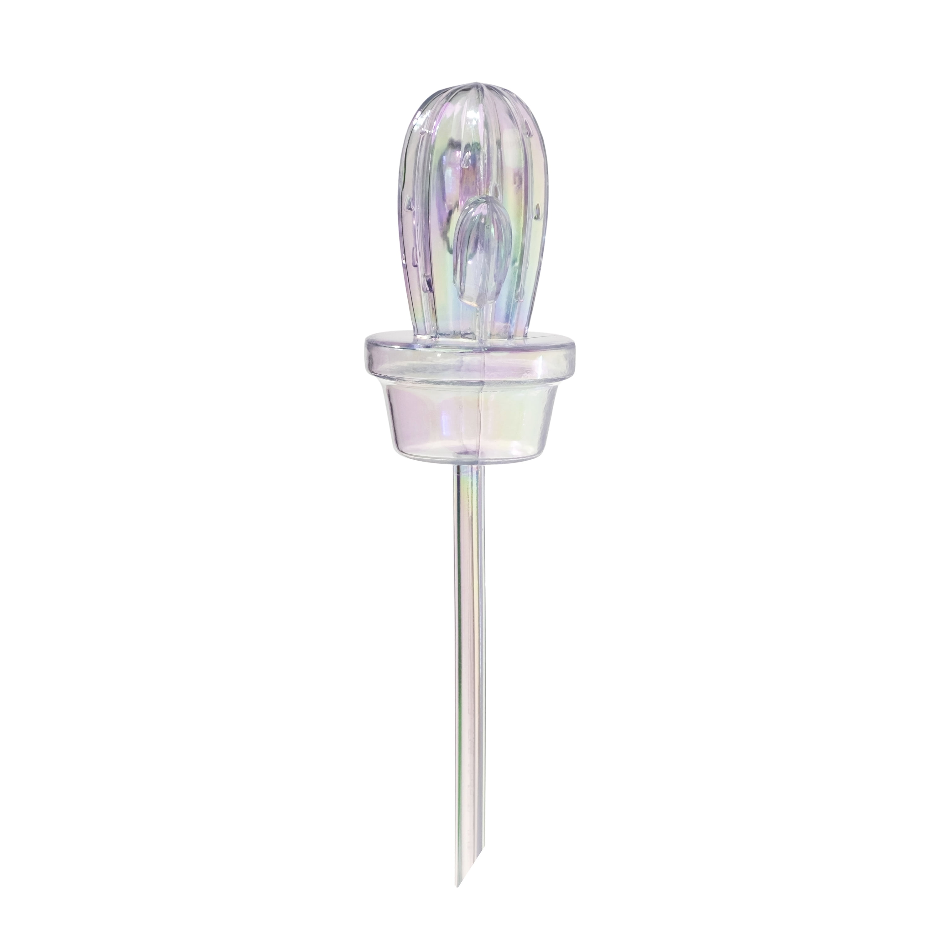 Mainstays Plastic Clear Cactus Self Watering Globe, 200 ml