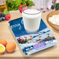 thumbnail image 7 of Merry Christmas Snow Food Scale Digital Kitchen Scale Waterproof Grams Ounces lbs for Weight Loss, 7 of 7