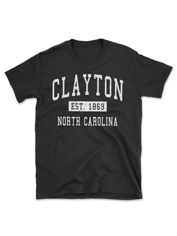 Clayton North Carolina Classic Established Men's Cotton T-Shirt