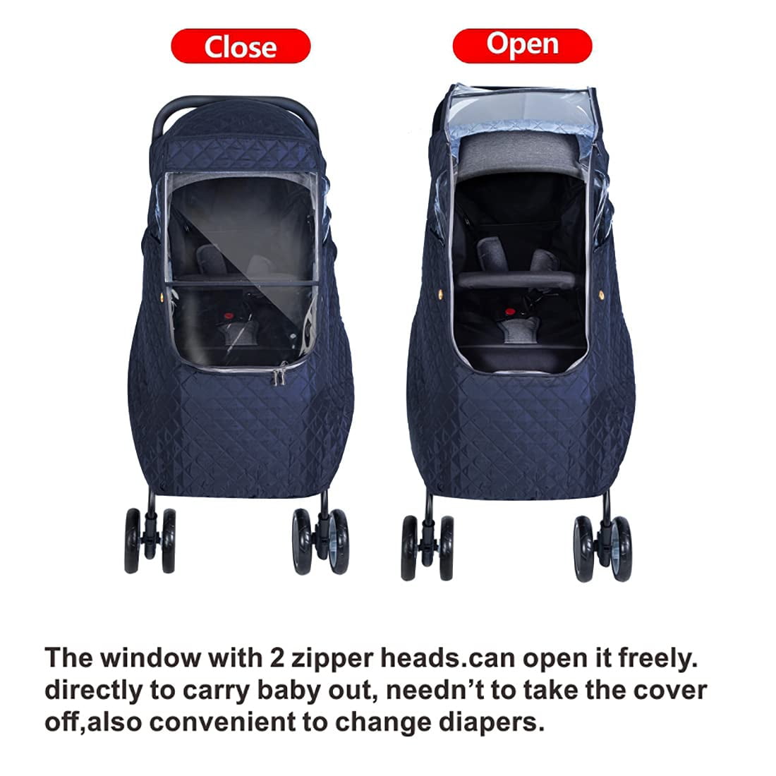 Pushchair cover for travelling discount