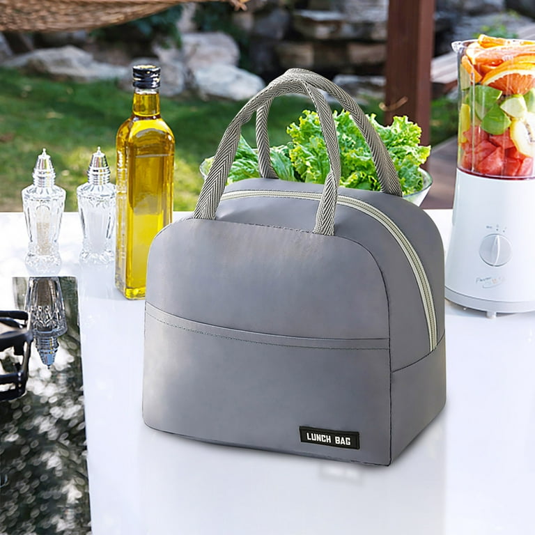Kayannuo Back to School Clearance Solid Color Twill Bento Bag Portable Insulation Bag Thickened Student Lunch Box Bag Lunch Bag Lunch Bag