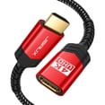 thumbnail image 1 of Cable de extensión HDMI JSAUX 4K, 60 Hz, alta velocidad, 3 m, macho a hembra, 1 of 7