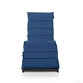 thumbnail image 6 of Muse & Lounge Co. Fields Outdoor Chaise Lounge in Gray PE Wicker / Rattan, 6 of 6