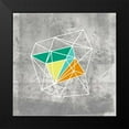 thumbnail image 2 of Goldberger, Jennifer 15x15 Black Modern Framed Museum Art Print Titled - Geomolecule III, 2 of 5