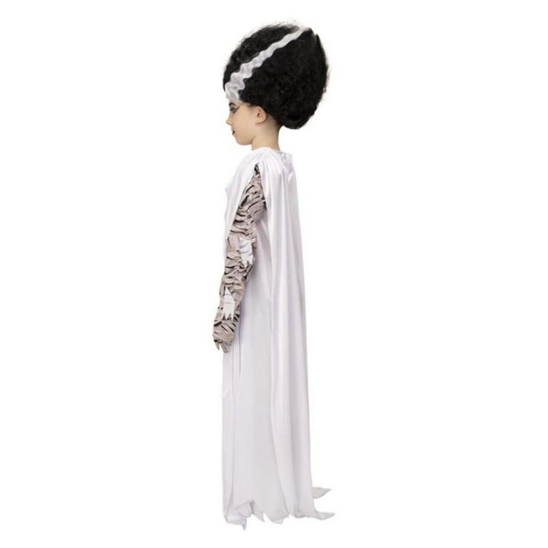 Universal Monsters Bride of Frankenstein Costume Child White Universal Monsters Bride of Frankenstein Costume Child White